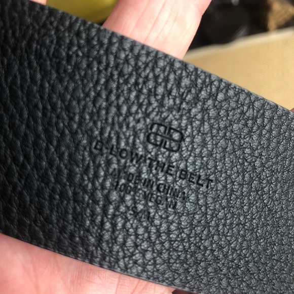 Vegan Leather Double Ring Cincher Belt - Picture 4 of 5